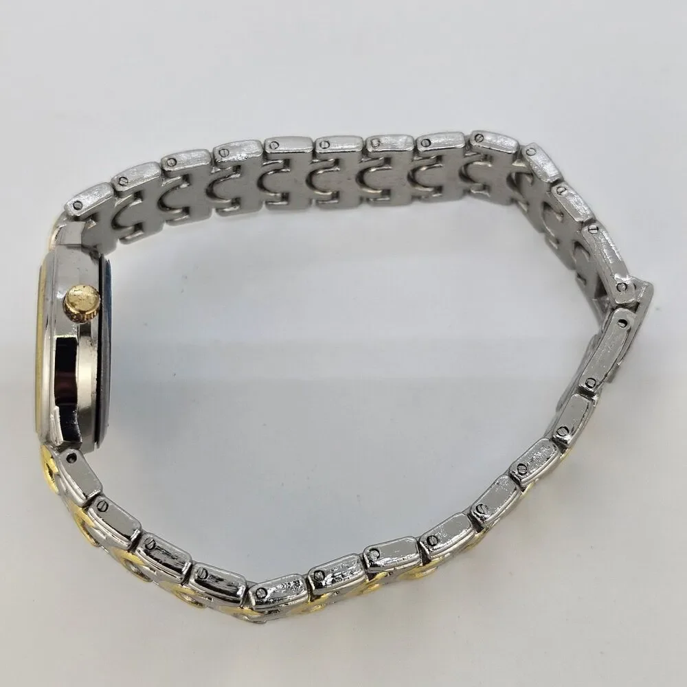 Women's Watch 24MM White Dial Two Tone Bracelet‎ Band 6.5